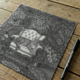 King Leopard Dot Painting