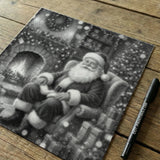 Santa Claus with Gifts Dot Painting