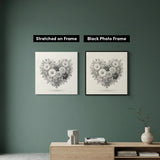 Flower Heart Dot Painting