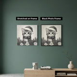 Kitten with Santa Hat Dot Painting