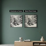 Winter Bear Dot Painting