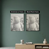 Hippo Dot Painting