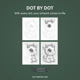 Baby Dragon Dot Painting