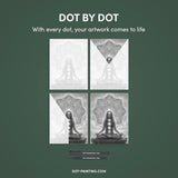 Yoga Mandala Dot Painting