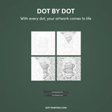 Happy Cups Dot Painting