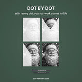 Santa 2 Dot Painting