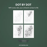 Luxury Flower Dot Painting