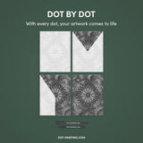 Flower with Dots Dot Painting