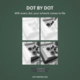 Rose with Book Dot Painting