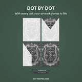 Owl Mandala 2 Dot Painting