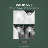 Moonlight Swing Dot Painting