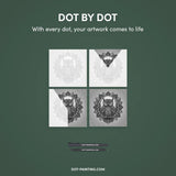 Owl Mandala 3 Dot Painting
