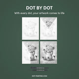Lion Cub Dot Painting