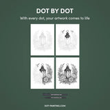 Lantern Dot Painting