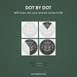 Owl Mandala Dot Painting