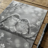Love Birds Dot Painting