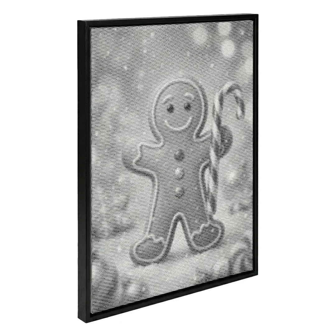 Gingerbread Dot Painting