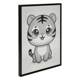 Little Tiger Dot Painting