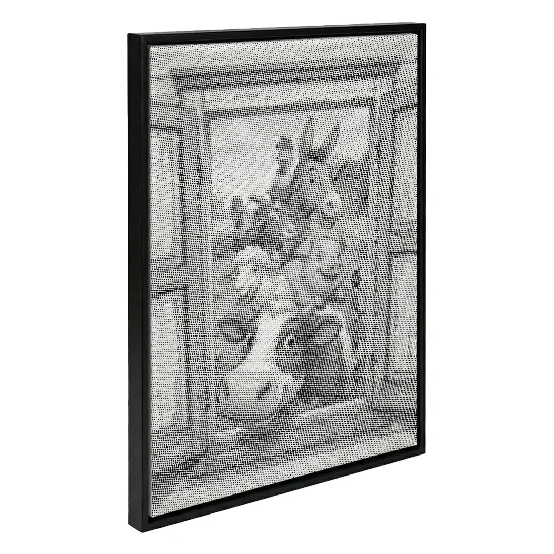 Curious Farm Animals Dot Painting