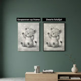 Lion Cub Dot Painting