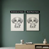 Puppy 2 Dot Painting